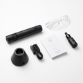 Kit completo CYLEN CICATRIZ: dispositivo, base de carga, adaptador, gafas de protección, serum y manual